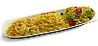 Penne - kremalı kori soslu